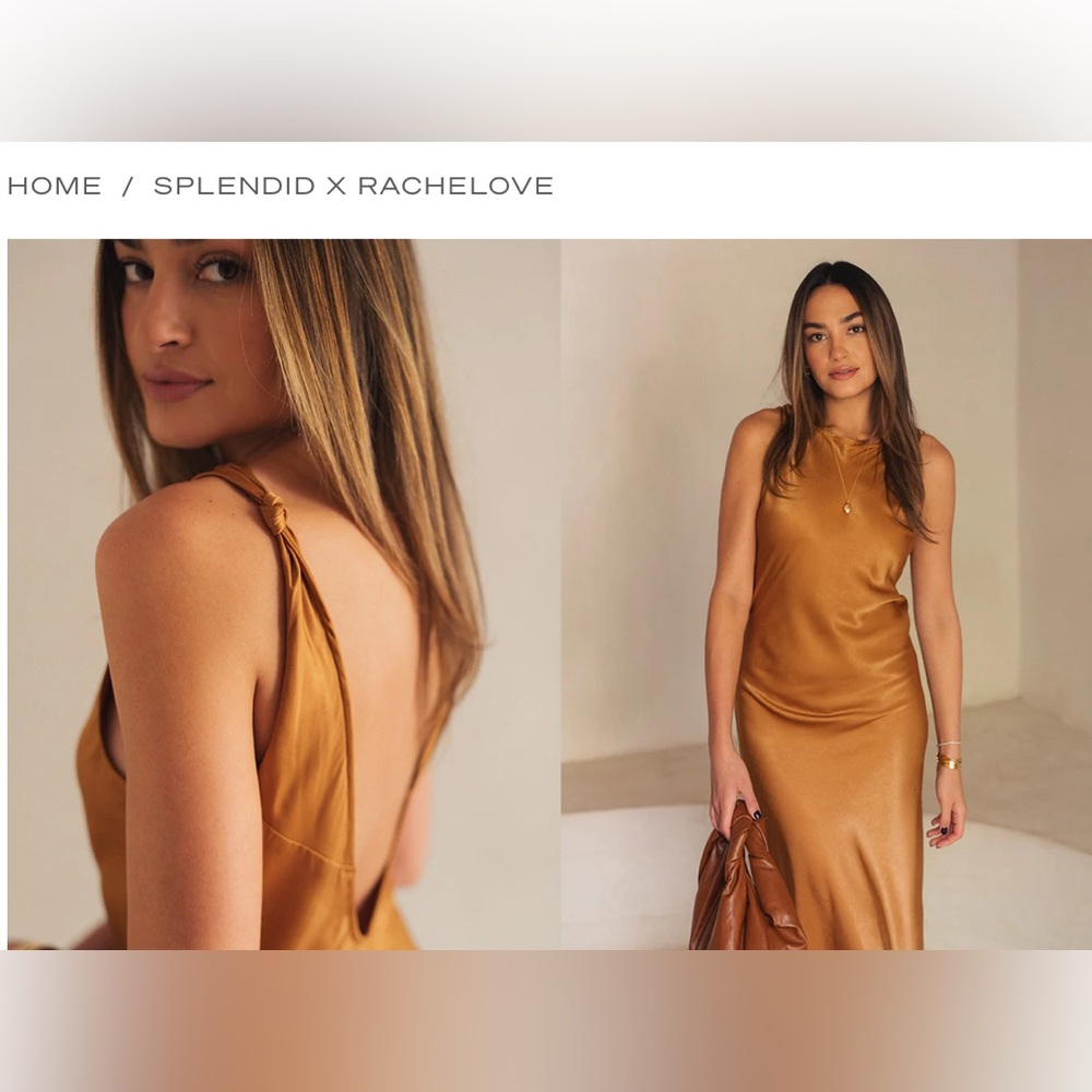 Splendid Women's Tan Dress